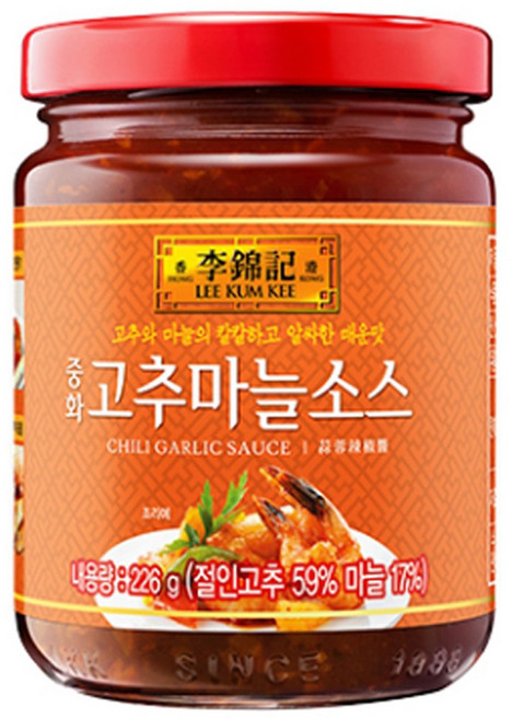 이금기 오뚜기 중화 고추마늘소스, 226g, 1개