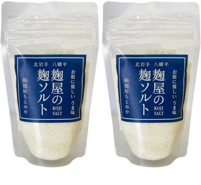 일본 코지야 모토 미야 누룩소금 시오코지 150g 2팩 491050, 2개 세트