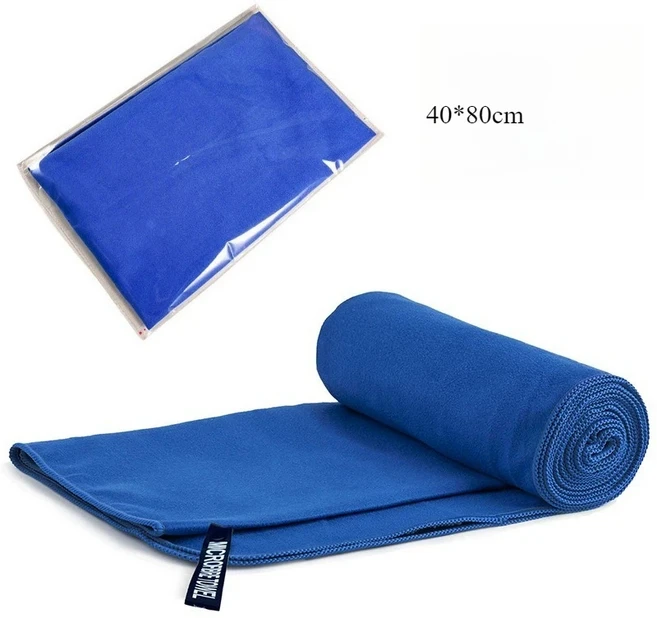쿠쿠스토어 스포츠 및 야외 활동을 위한 초흡수성 극세사 타월 - 속건성 컴팩트, 15 1 piece royal blue