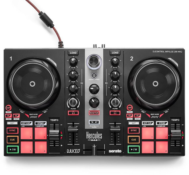 헤라클레스 DJ 컨트롤러 블랙 4780940 DFC ss9J