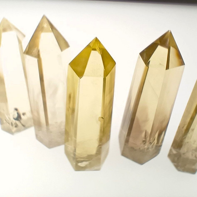 藥魂 4-5cm 水晶柱, 1個, 黃水晶, 黃水晶