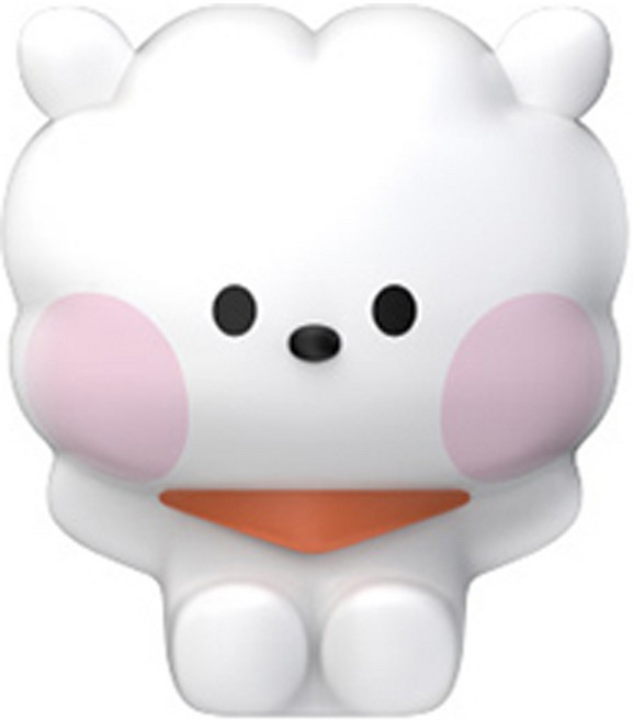 [사은품증정] BT21 미니니 스퀴시 피규어 몰랑 말랑이 미니인형 손장난감, 알제이, 1개