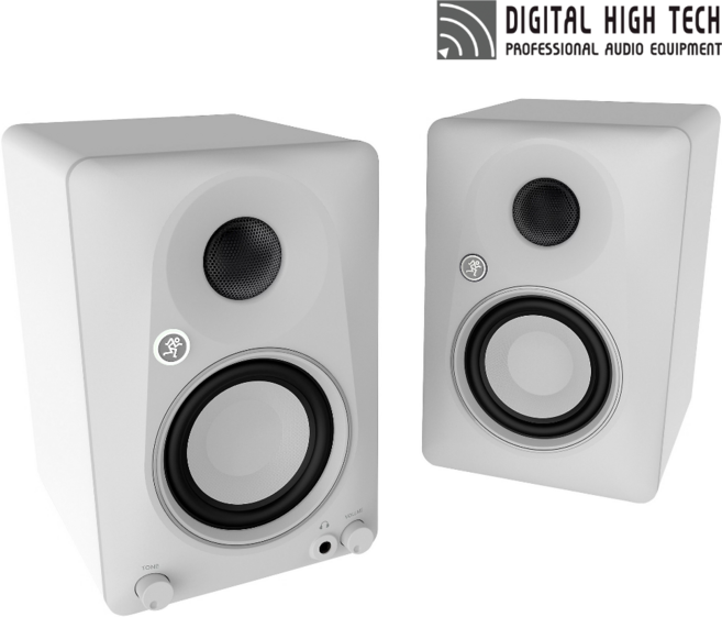 맥키 CR3.5BT 화이트 블루투스 스튜디오 모니터 스피커 1조 컴퓨터 음악감상 홈레코딩용
