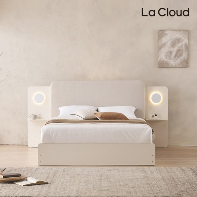 라클라우드 프리미엄 퀸시 호텔식 수납형 침대프레임 SS(슈퍼싱글), 패널없음