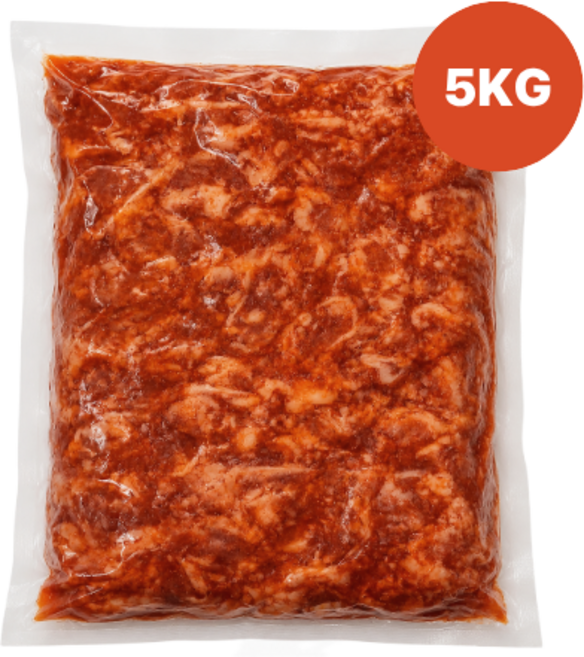 맛의정직 바비큐브 삼겹살 고추장 제육 두루치기 1KG, 5kg, 1개