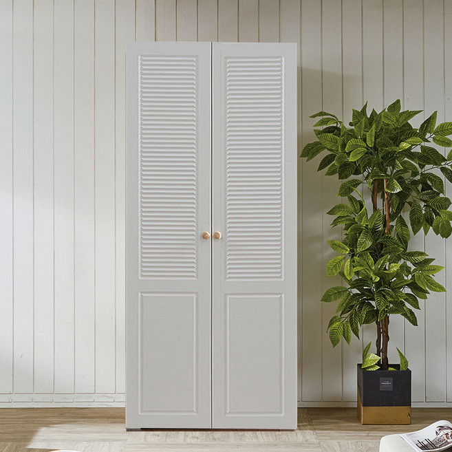 웰튼 하프원갤러리800 원룸옷장 이불장 장농 (1통), 화이트