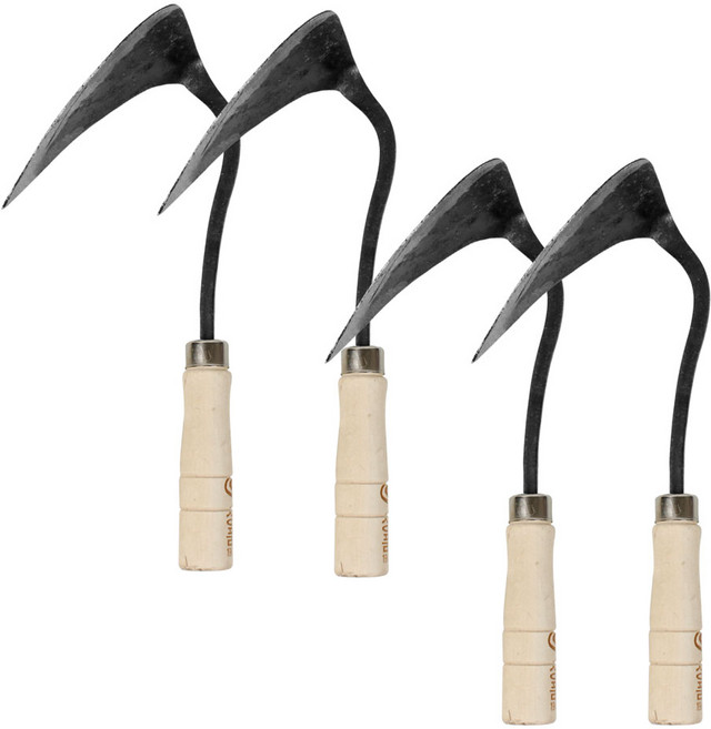 카시안 영주호미 중 (904) KA 원예 조선 만능 텃밭 농기구 분갈이 원예용품, 2세트