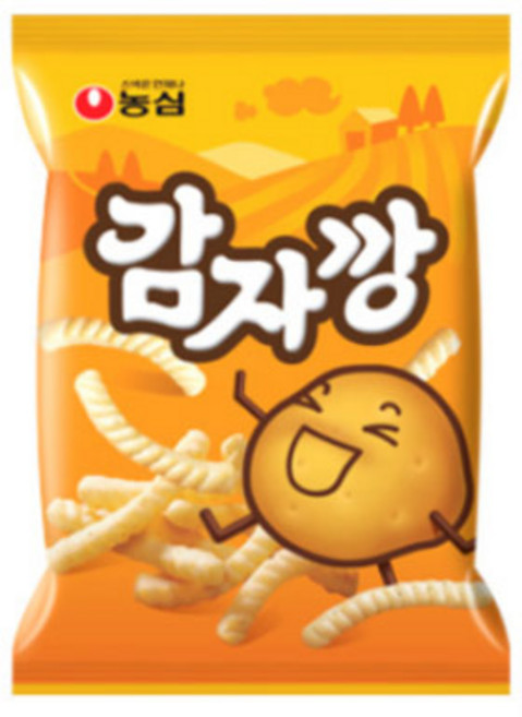 농심 감자깡, 75g, 6개