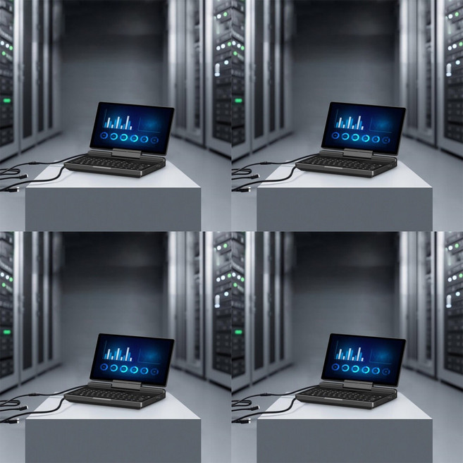 GPD Micro PC 2 휴대용 미니 노트북 7인치 1080P 터치스크린 인텔 N300 게이밍 노트북 트루펙트신상, Wi-Fi, 512GB, N300-블랙(16G)