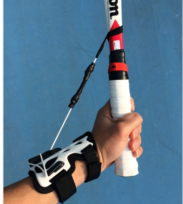 테니스 손목고정훈련 발리 백핸드 부목 아대, 1개