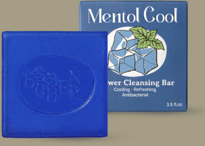 아트박스/에센시에르 에센시에르 멘톨 쿨 샤워 클렌징바 100g (바디바)