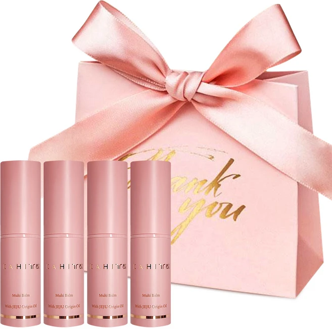 [선물포장] 가히 링클 바운스 멀티밤 본품 새해 단체 설날 연말 선물, 9g, 4개 - 쿠팡