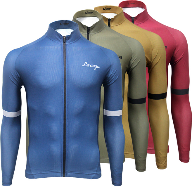 라베가 라이블리 자전거 긴팔져지 자전거상의 라이딩복