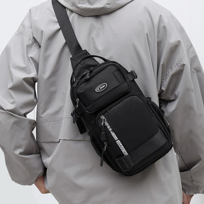 하퍼 경량 아웃도어 남성 크로스백 여행용 방수 슬링백