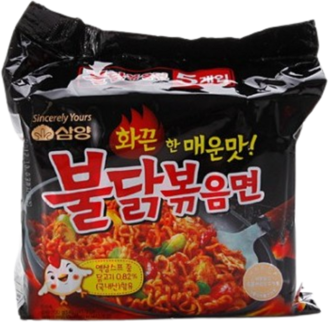 [삼양] 불닭 볶음면, 5개