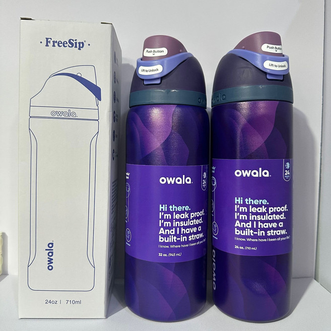 오왈라 Owala FreeSip 보온보냉병 (710ml/950ml), 950ml, 극광자