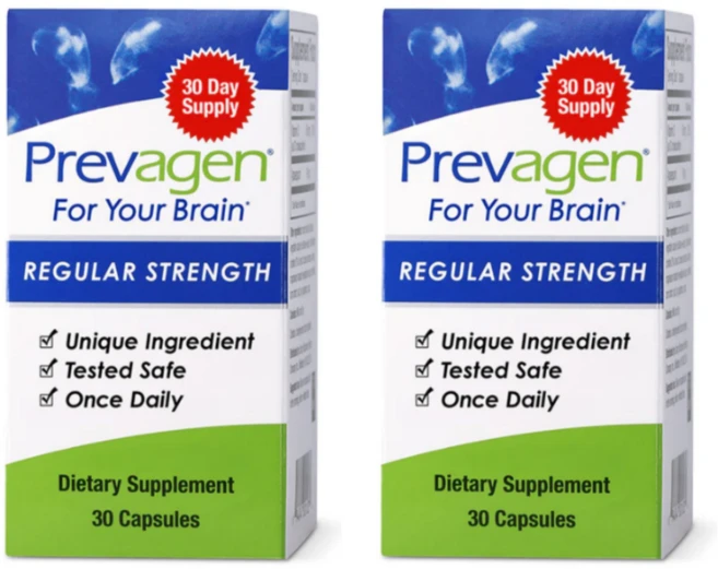 프리바겐 레귤러 스트렝스 Prevagen Regular Strength 10mg, 30정, 2개 - 쿠팡