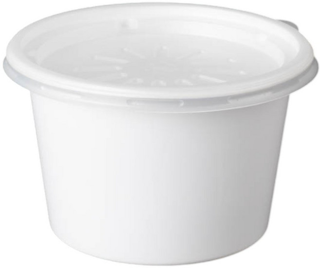 소호팩 다용도컵 105파이 대 백색 국용기, 100개, 1세트