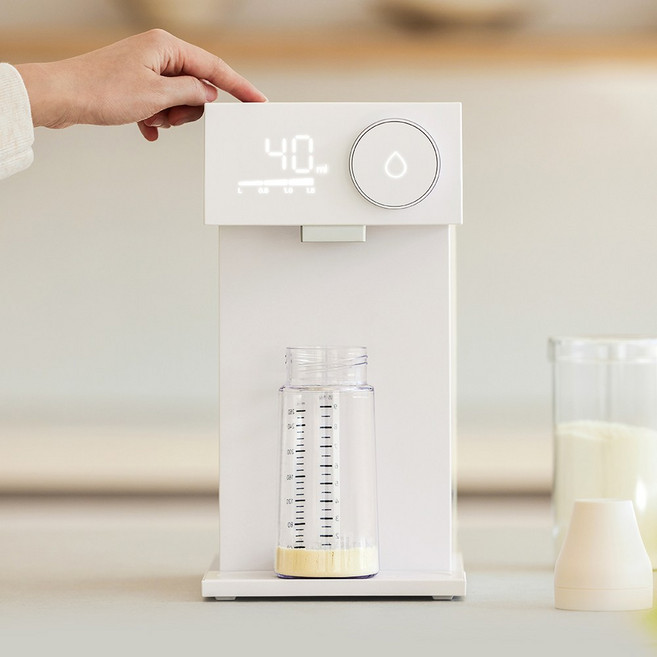 [라비킷 공식] 분유포트 통분리세척 4세대 전기포트 출산선물, 1개