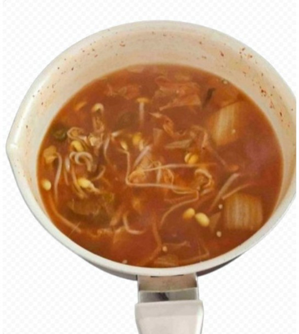 [올쿡] 속풀리는국물맛 김치콩나물국 간편하게데우기만하면완성 국내재배재료사용(김치 콩나물 등), 1개, 800g