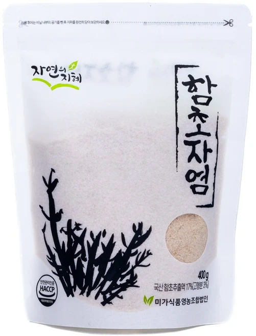 자연의지혜 함초자염, 400g, 1개 - 쿠팡