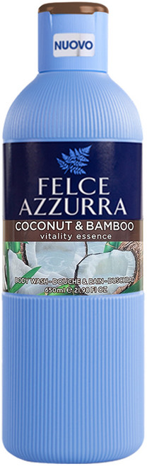 펠체아주라 이탈리아 150년 명품 바디워시 코코넛&밤부, 1개, 650ml
