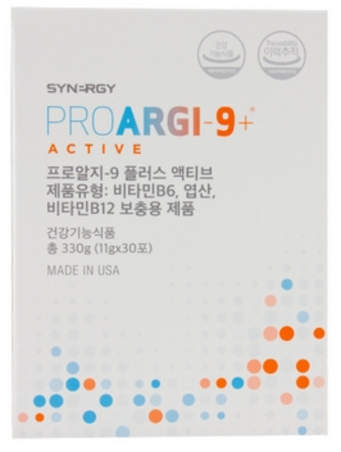 시너지 프로알지9 플러스 액티브 혼합비타민 (30포), 330g, 1개