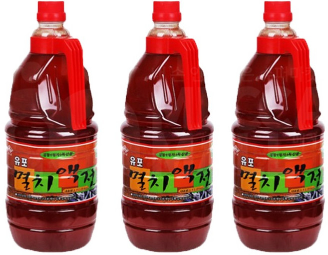 유포식품 멸치액젓, 2kg, 3개