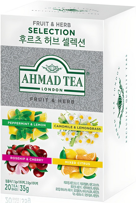 아마드티 후르츠 허브 셀렉션, 35g, 20개입, 1개