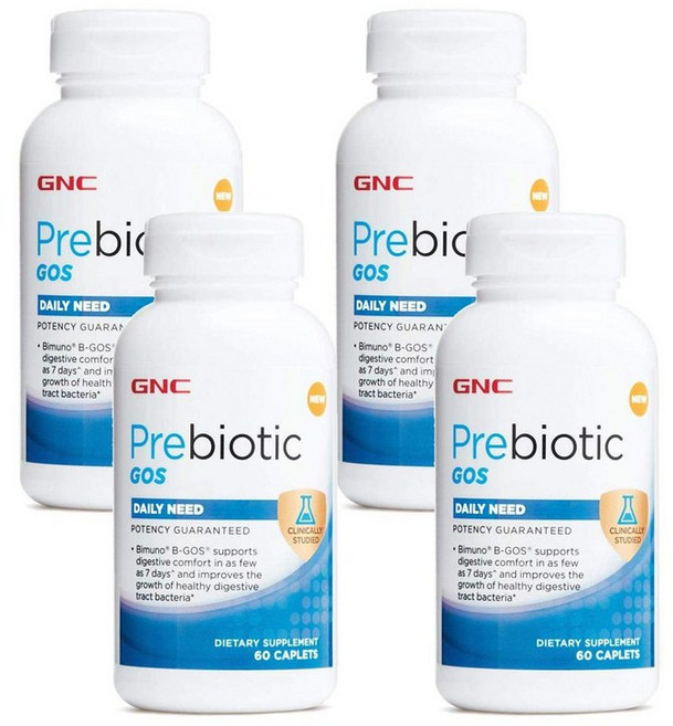 지엔씨 프리바이오틱 고스 데일리 니드 60정, 4개