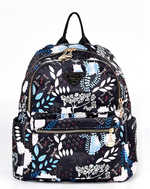 캐주얼 백팩 패션 중년여성 무늬 데일리 수납좋은 배낭 가방