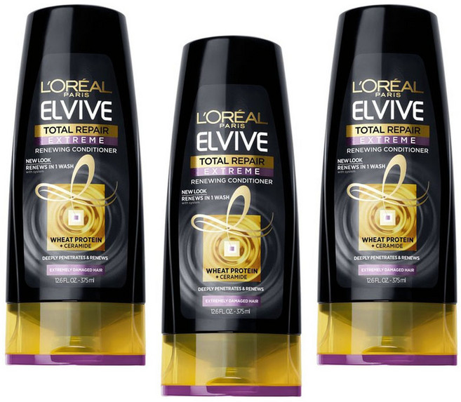 로레알파리 토탈 리페어 익스트림 리컨스트럭팅 컨디셔너, 375ml, 3개