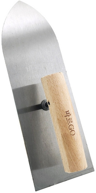 바르고 흙손 미장 칼 빠데 퍼티 타일 공구 아치 300, 1개