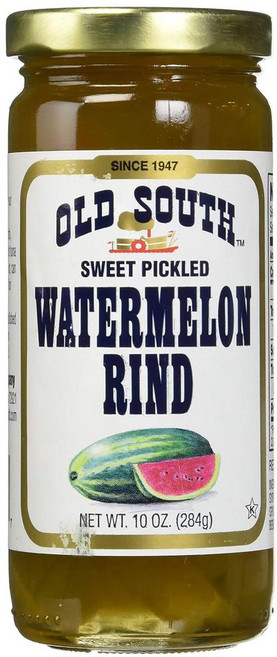 Old South 달콤하게 절인 수박 껍질 3팩, 3개, 284g