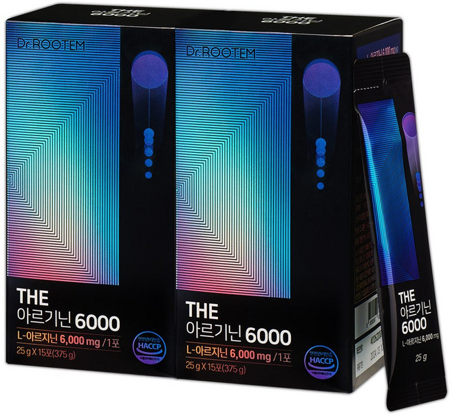 THE L 아르기닌 6000 25g x 15p, 375g, 2개
