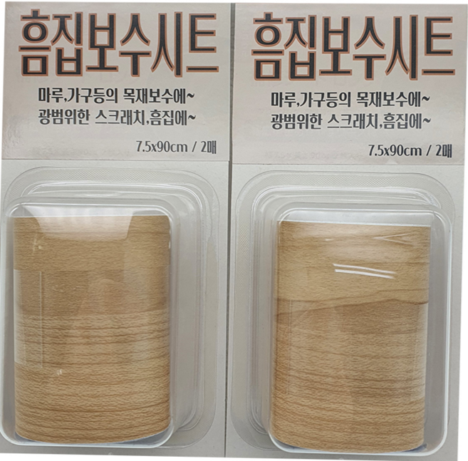 흠집보수시트 내추럴 2팩입(4매), 1개
