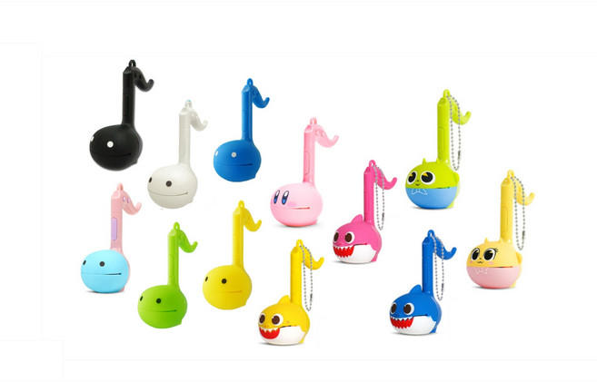 오타마톤 멜로디 미니 9.5cm 12종 택1 휴대용 음표 악기 장난감 오토마톤, 라임