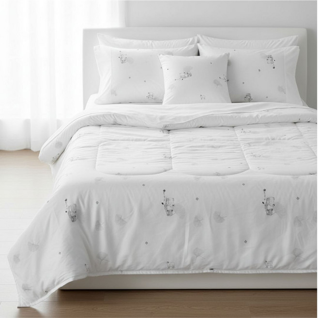 뷰티스트림 프리미엄 양모이불, 화이트