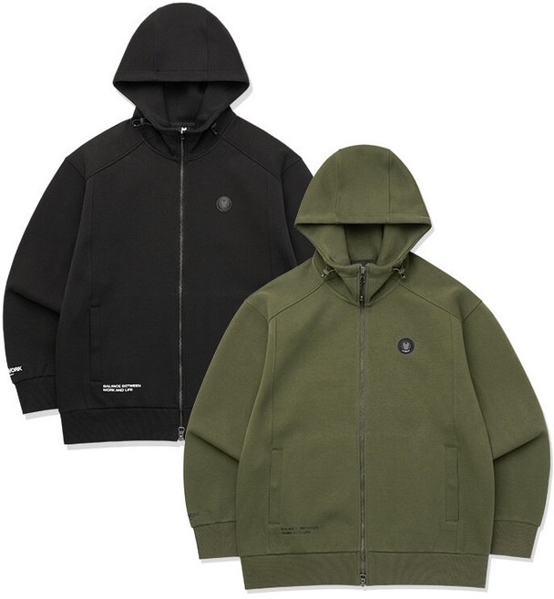 [AK평택점] [라이프워크] 올데이 하이넥 후드 집업( LW261ZT302)