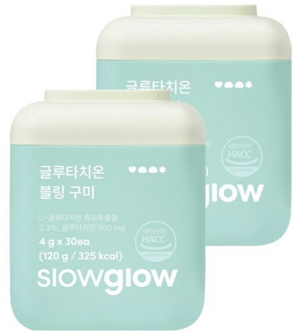 슬로우글로우 글루타치온 블링 구미 30정 1개