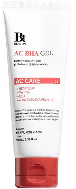 유통기한 2026.11.19 벤튼 AC 바하겔 100mL 시카 물광피부 BHA - 쿠팡