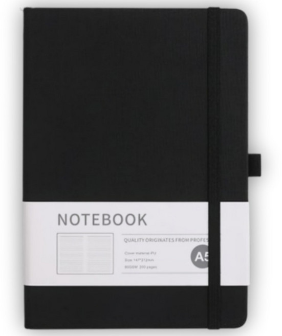 꼬까 A5 180도 펴지는 만년 다이어리, 블랙