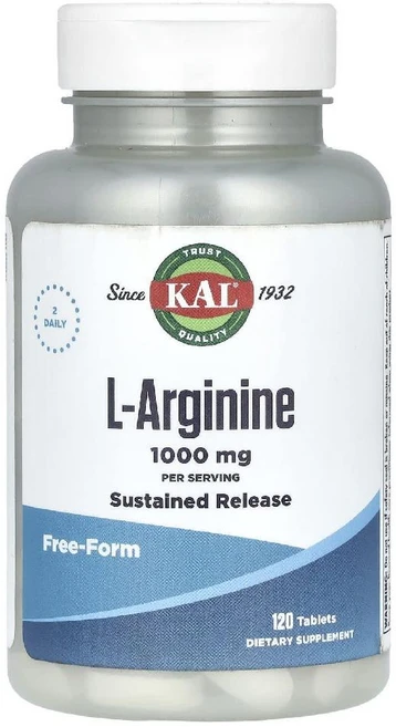 KAL L-알지닌 120정(1정당 500mg) KAL (칼), 1개, 120정 - 쿠팡