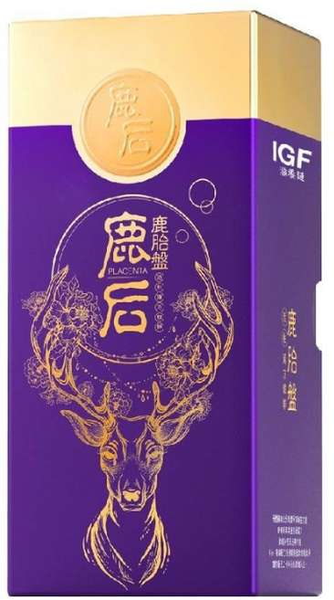 IGF滋養鏈 鹿后鹿胎盤 60錠, 1個