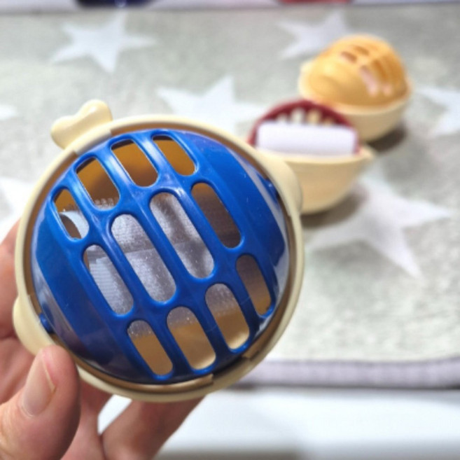 통돌이 엉킴방지 세탁볼 드럼세탁기 이물질 먼지제거, 1개, op. 옐로우