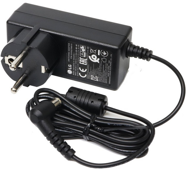 LG 모니터 정품 아답타 19V 1.3A 전원 일체형 어댑터 ADS-40FSG-19, 1개, 블랙