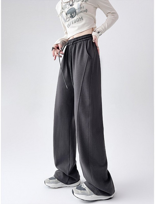 언에스온 인생핏 트레이닝 밴딩 와이드 팬츠