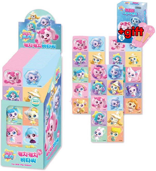 캐치티니핑 캐치캐치 비타씨 + 티니핑 밴드 증정, 1개, 250정