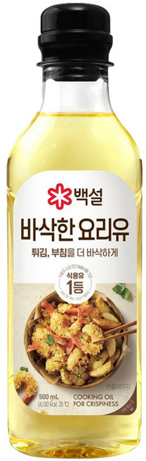백설 바삭한 요리유 500ml (2026/12), 1개