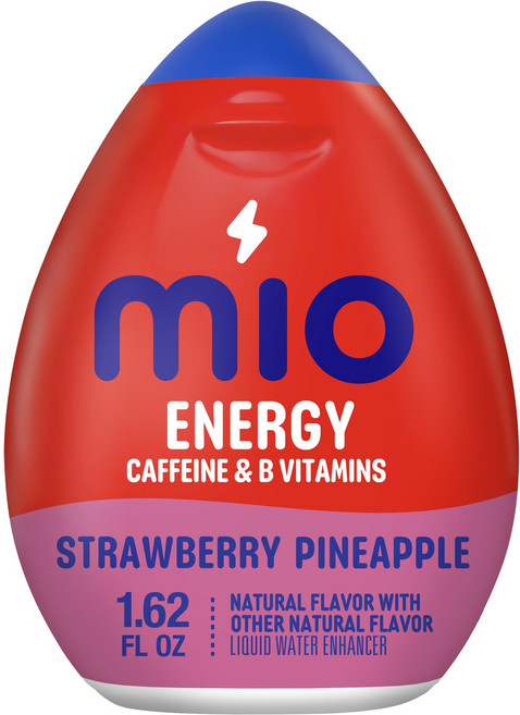 MiO water 인핸서 Mio Energy Liquid Water Enhancer Strawberry Pineapple Smash 1.62 OZ 6-Pack, 1개, 1ml